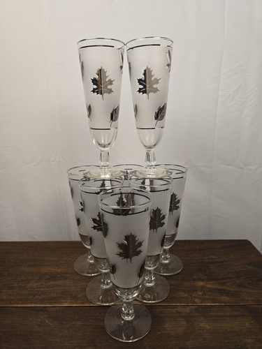 8pc vtg libbey glass - 8pc,